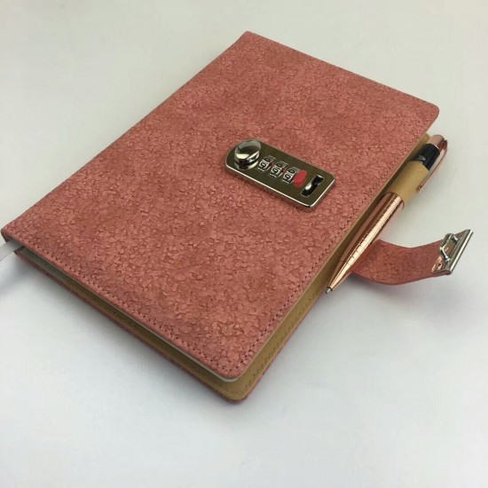Creative stationery with lock, retro notebook, student diary, password notebook Creative stationery with lock, retro notebook, student diary, password notebook