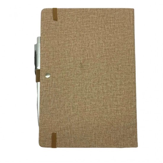 Hardcover hardcover grooved mounted notebook with eco-friendly cloth binding, gold-stamped logo on the cover, and white double-adhesive eye protection paper Hardcover hardcover grooved mounted notebook with eco-friendly cloth binding, gold-stamped logo on the cover, and white double-adhesive eye protection paper