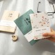 Fabric cover notebook, premium notebook Korean A5 notebook with linen texture and mounting. Fabric cover notebook, premium notebook Korean A5 notebook with linen texture and mounting.