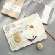 Fabric cover notebook, premium notebook Korean A5 notebook with linen texture and mounting. Fabric cover notebook, premium notebook Korean A5 notebook with linen texture and mounting.
