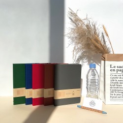 A6 mini pocket notebook with soft, practical leather, factory-made customizable notebooks, bestseller for export.