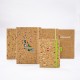 32K cork grain, eco-friendly material, acid-free paper, silk-screen logo on interior pages, custom meeting record notebook 32K cork grain, eco-friendly material, acid-free paper, silk-screen logo on interior pages, custom meeting record notebook