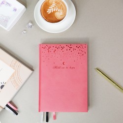 GRS leather notebooks, innovative eco-friendly materials, made from recycled plastic bottles, leather notebooks with FSC writing paper.