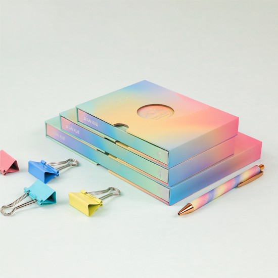 Best-selling colorful laser PU leather A5 notebooks, creative and fashionable. Best-selling colorful laser PU leather A5 notebooks, creative and fashionable.