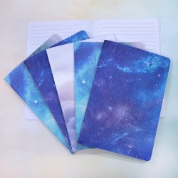 Tri-fold notebook gift set, perfect as a souvenir, office meeting notepad, business notepad, wholesale A5. A6 portable notepad with sewn thread, color-printed design, promotional gift notebook, made to order