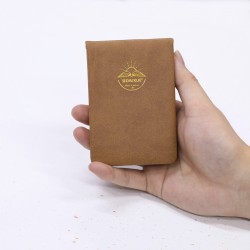 Simulated leather soft cover loose-leaf notebook, multifunctional record book, high-end gift set, best-selling conference notebook