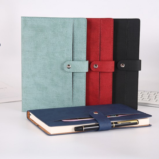 Business gift box notebook set, multifunctional, logo-emblazoned, imitation leather, cotton, linen, metal clasp notepad Business gift box notebook set, multifunctional, logo-emblazoned, imitation leather, cotton, linen, metal clasp notepad