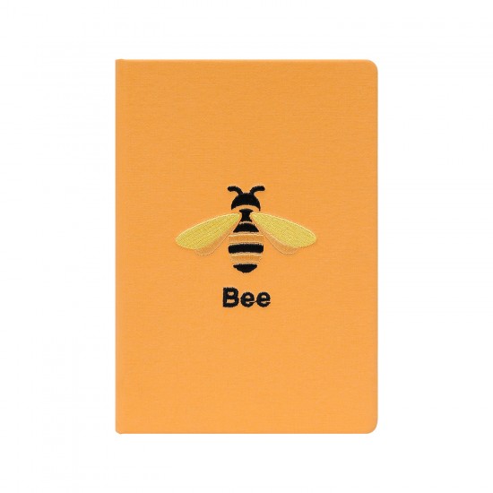 A5 eco-friendly bee-embroidered notebook with a fresh, fresh look and custom logo. A5 eco-friendly bee-embroidered notebook with a fresh, fresh look and custom logo.
