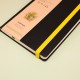 A5 ringbound notebook with hardcover coated paper, color-printed clip, pen holder, divider, and removable inner pages, notepad. A5 ringbound notebook with hardcover coated paper, color-printed clip, pen holder, divider, and removable inner pages, notepad.