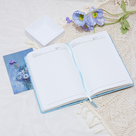 A5 eco-friendly bee-embroidered notebook with a fresh, fresh look and custom logo. A5 eco-friendly bee-embroidered notebook with a fresh, fresh look and custom logo.