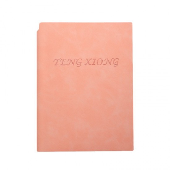Soft-covered PU leather business notebook with pen holder, imitation leather meeting notepad, logo-compatible. Soft-covered PU leather business notebook with pen holder, imitation leather meeting notepad, logo-compatible.