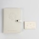 Gold double-ringed hardcover color-printed ringbound notebook with gold-cornered index pages and offset inner pages, gift set. Gold double-ringed hardcover color-printed ringbound notebook with gold-cornered index pages and offset inner pages, gift set.