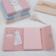A6 pocket notebook, portable notebook with kraft paper texture and PVC membrane cover, exquisite record book with custom logo A6 pocket notebook, portable notebook with kraft paper texture and PVC membrane cover, exquisite record book with custom logo