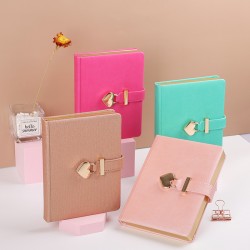 Softcover business loose-leaf notebook, work notebook, diary, and journal