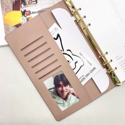 High-quality A5 loose-leaf notebooks with detachable and printable logos, A6 business work notebooks
