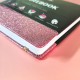 Glittery girly glossy notebooks with exquisite artistic straps and creative personalization