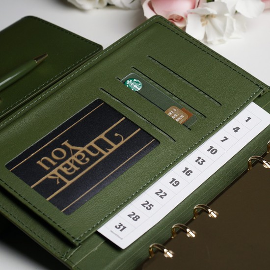 Tangle leather business loose-leaf notebook, a detachable, high-quality, exquisite tri-fold notebook for students Products Tangle leather business loose-leaf notebook, a detachable, high-quality, exquisite tri-fold notebook for students Products