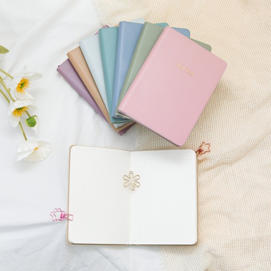 Portable mini pocket notebook A6 notebook with gold-stamped logo. Portable mini pocket notebook A6 notebook with gold-stamped logo.