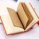 Korean simple creative stationery notebook, solid color cloth cover, lined pages, blank, fresh-looking mini notepad Korean simple creative stationery notebook, solid color cloth cover, lined pages, blank, fresh-looking mini notepad