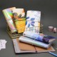 New A5 pure bamboo ring-bound notebooks, with laser-engraved, eco-friendly kraft pages. New A5 pure bamboo ring-bound notebooks, with laser-engraved, eco-friendly kraft pages.