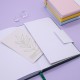 A5 hardcover single-edge mounted notebook with elastic band and envelope design, a meeting gift notebook with printed logo A5 hardcover single-edge mounted notebook with elastic band and envelope design, a meeting gift notebook with printed logo