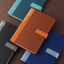 Fashionable A5 notebook, business office notebook, and work clasp notepad. B5 office meeting minutes