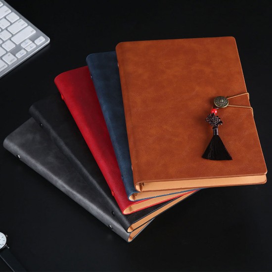 Soft leather business notebooks, A5 notebooks with logo printing, thickened work notebooks, and high-end vintage office supplies. Soft leather business notebooks, A5 notebooks with logo printing, thickened work notebooks, and high-end vintage office supplies.