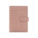 7-inch crocodile-print loose-leaf notebook in macaron color, custom factory logo. 7-inch crocodile-print loose-leaf notebook in macaron color, custom factory logo.