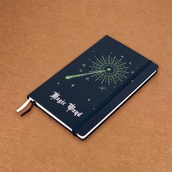 Custom fabric notebook, grid notebook, student grid notebook, portable journal, blank planner.