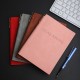 Soft-covered PU leather business notebook with pen holder, imitation leather meeting notepad, logo-compatible. Soft-covered PU leather business notebook with pen holder, imitation leather meeting notepad, logo-compatible.