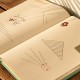 A5 hardcover imitation leather notebook with a mounted spine and gold-stamped logo, dot-matrix paper, and sewn binding A5 hardcover imitation leather notebook with a mounted spine and gold-stamped logo, dot-matrix paper, and sewn binding