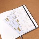 Custom fabric notebook, grid notebook, student grid notebook, portable journal, blank planner. Custom fabric notebook, grid notebook, student grid notebook, portable journal, blank planner.