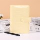 Crocodile-print loose-leaf notebook set, macaron budget notebook, notebook, wallet.