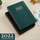 Agenda notebook, Amazon weekly planner, English version, PU leather cover, 2022 Agenda notebook, Amazon weekly planner, English version, PU leather cover, 2022