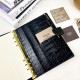 2025 new Amazon best-selling notebook, crocodile-grain PU leather loose-leaf notebook with pen loop and business card pocket 2025 new Amazon best-selling notebook, crocodile-grain PU leather loose-leaf notebook with pen loop and business card pocket