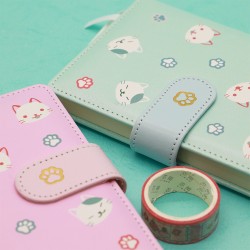 Shanghai Notebooks This factory customizes A6 leather notebooks with digital UV printing and magnetic clasps for a fresh look.