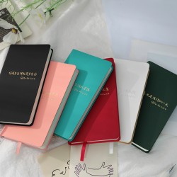 Shanghai notebook factory, hardcover leather cover