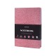 Glittery girly glossy notebooks with exquisite artistic straps and creative personalization