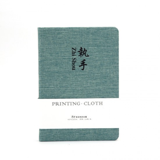 Korean simple creative stationery notebook, solid color cloth cover, lined pages, blank, fresh-looking mini notepad Korean simple creative stationery notebook, solid color cloth cover, lined pages, blank, fresh-looking mini notepad