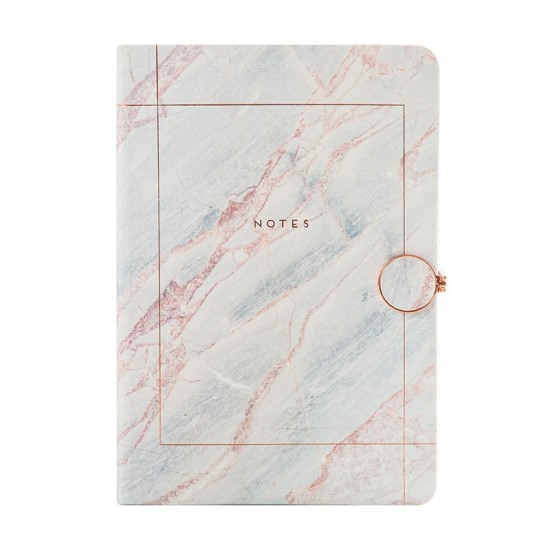 Marble-printed notebook with metal magnetic clasp, leather-bound notebook, creative and simple gift for office diaries Marble-printed notebook with metal magnetic clasp, leather-bound notebook, creative and simple gift for office diaries