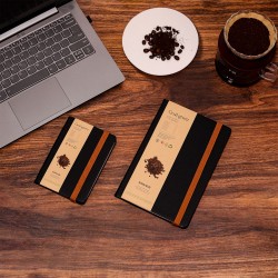 Love-shaped custom PU leather self-adhesive pen clip, notebook pen holder, pen clip, elastic pen holder.