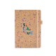 32K cork grain, eco-friendly material, acid-free paper, silk-screen logo on interior pages, custom meeting record notebook 32K cork grain, eco-friendly material, acid-free paper, silk-screen logo on interior pages, custom meeting record notebook